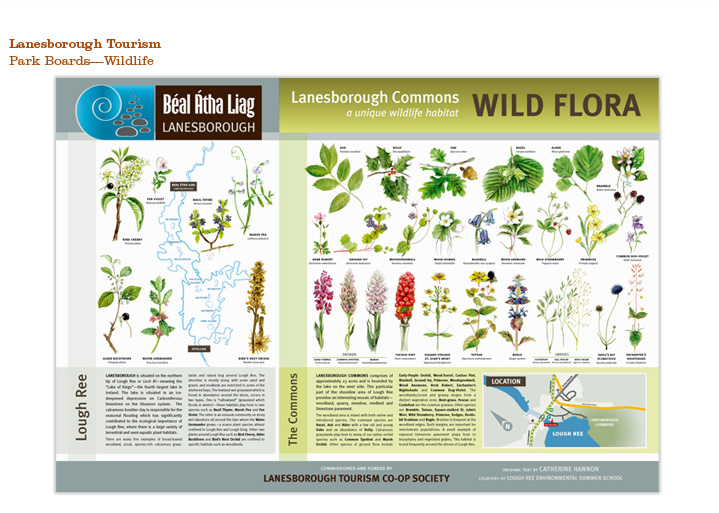 Lanesborough Tourism, Park Boards (Wildlife)