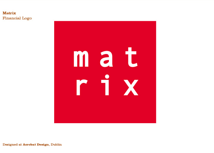 Matrix, Financial Logo Matrix, Financial Logo