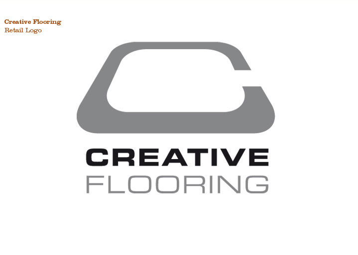 Creative Flooring, Retail Logo Creative Flooring, Retail Logo